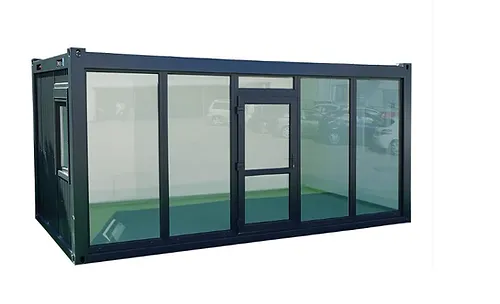 Container 6x3 Mètres avec Paroi Vitrée Ral 7016 – Image 9