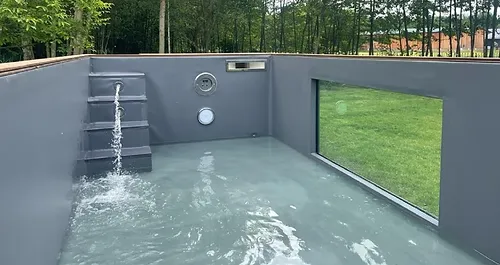 Piscine Conteneur Prête à l'Emploi de 6,2 mx 2,5 m avec Fenêtre de Piscine – Image 5