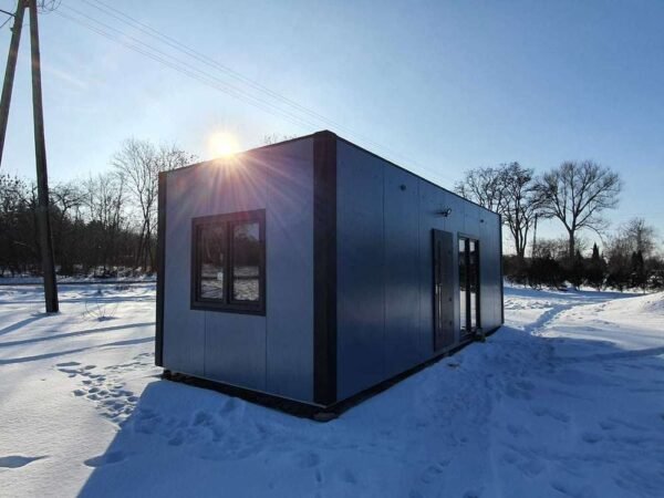 Conteneur d’habitation 3,00 x 8,00m entièrement prêt à emménager – Image 5