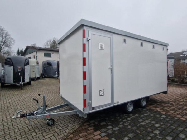 Conteneur comme habitat, remorque toilettes remorque WC remorque toilettes – Image 2