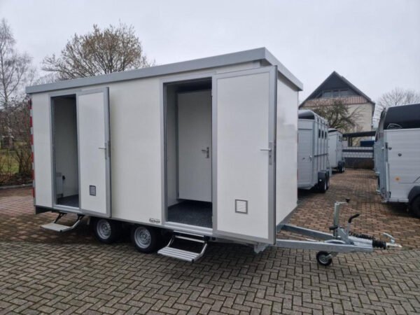 Conteneur comme habitat, remorque toilettes remorque WC remorque toilettes – Image 10