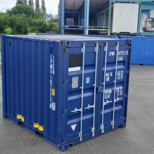 Container maritime 10 pieds – Bleu