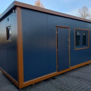 Conteneur Maison d’habitation 18m2 toute l’année 6×3 graphite