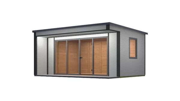 Abri de jardin Weka Cubilis 4.0 avec éléments à lattes – 45 mm – Image 6