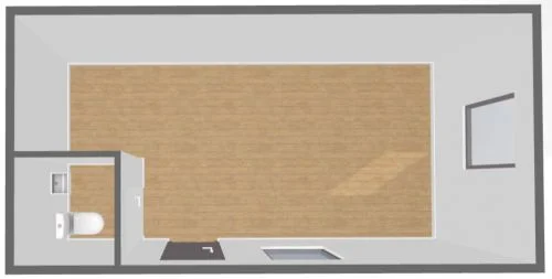 Container de bureau de 18 m² avec toilettes – Image 7