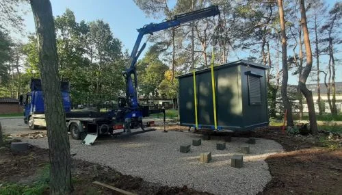 Container de bureau de 18 m² avec toilettes – Image 9