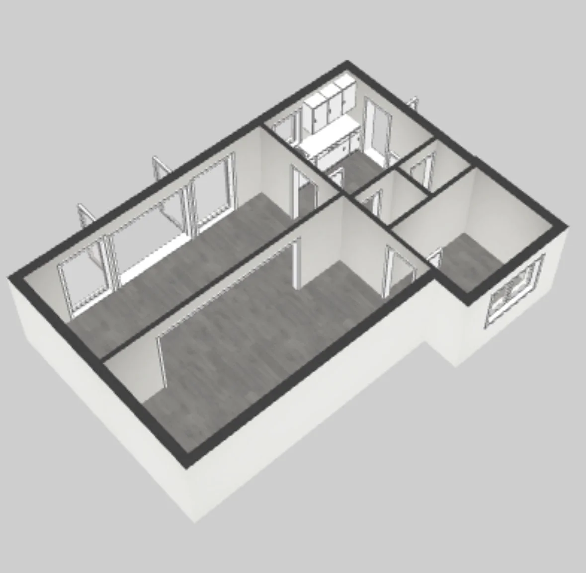 Conteneur Modulaire en panneaux sandwich – bureaux, commerces/logements, 6 pièces – 63 m² – Image 39