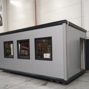 Conteneur de bureau 18 m² — 6,00 × 3,00 × 2,80 m