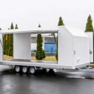 REMORQUE TRANSPORTEUR DE VÉHICULES II À 3 ESSIEUX